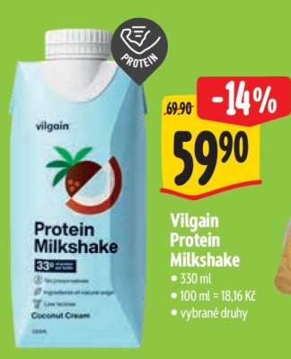 Vilgain Protein Milkshake