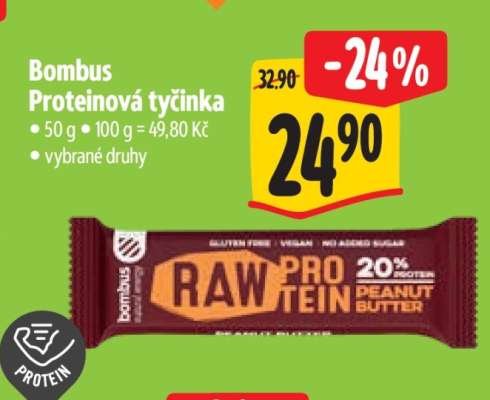 Bombus Proteinová tyčinka