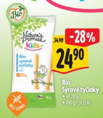 Bio Sýrové tyčinky