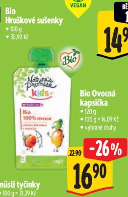 Bio Ovocná kapsička