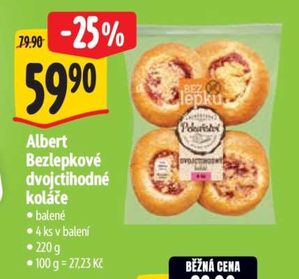 Albert Bezlepkové dvojctihodné koláče