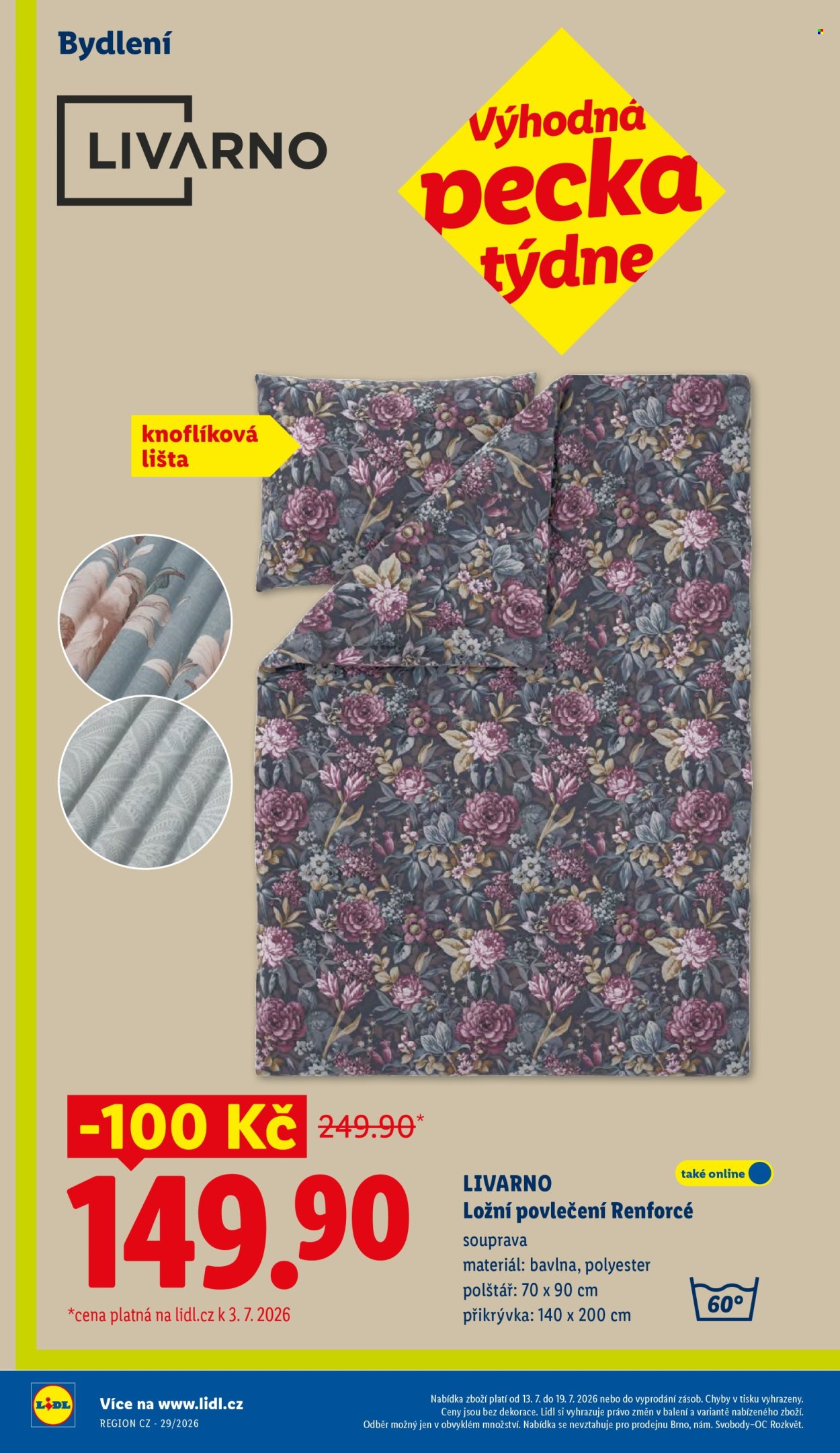 Leták Lidl - 13. 7. 2026 - 19. 7. 2026. Strana 6