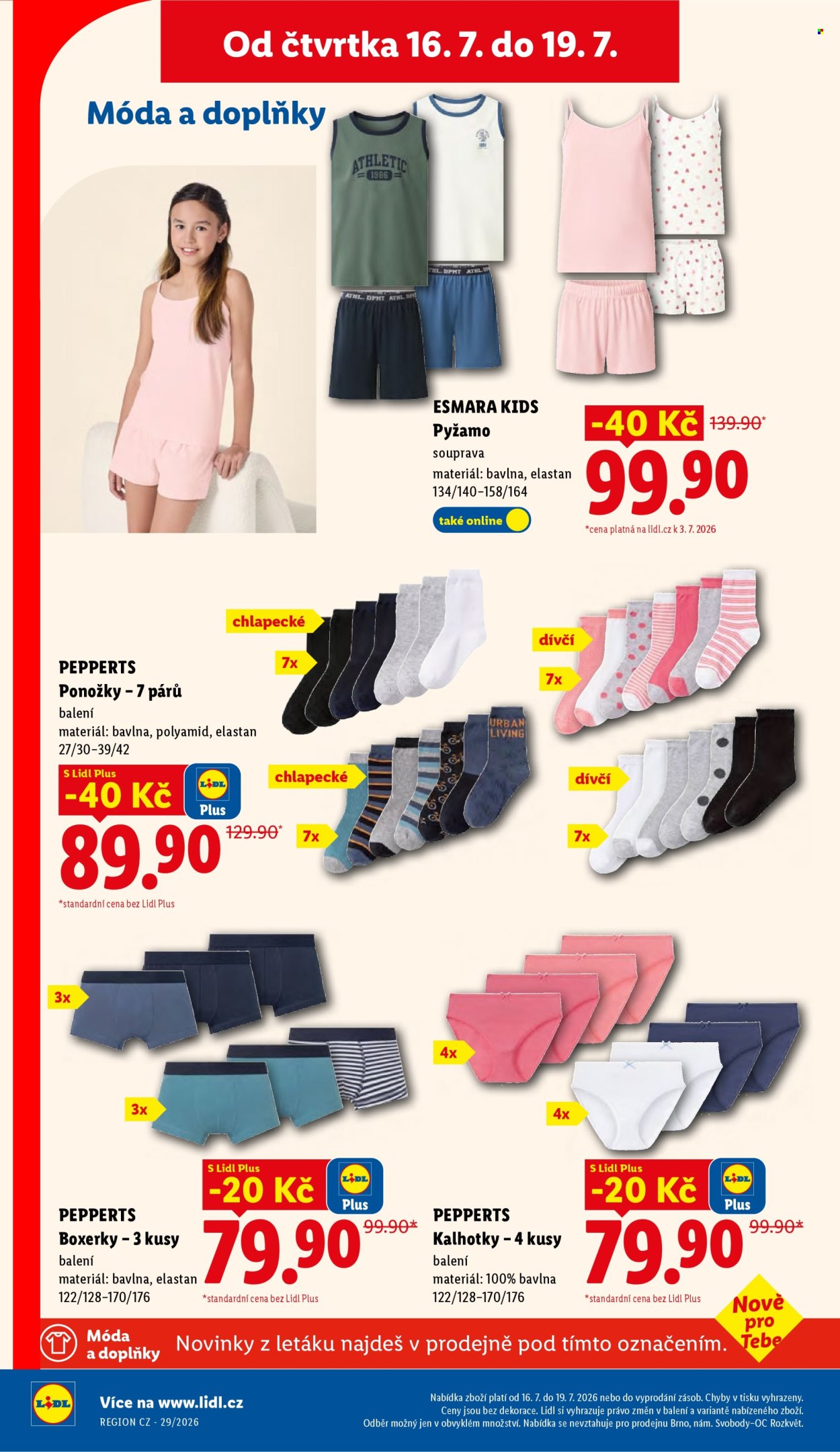 Leták Lidl - 13. 7. 2026 - 19. 7. 2026. Strana 20