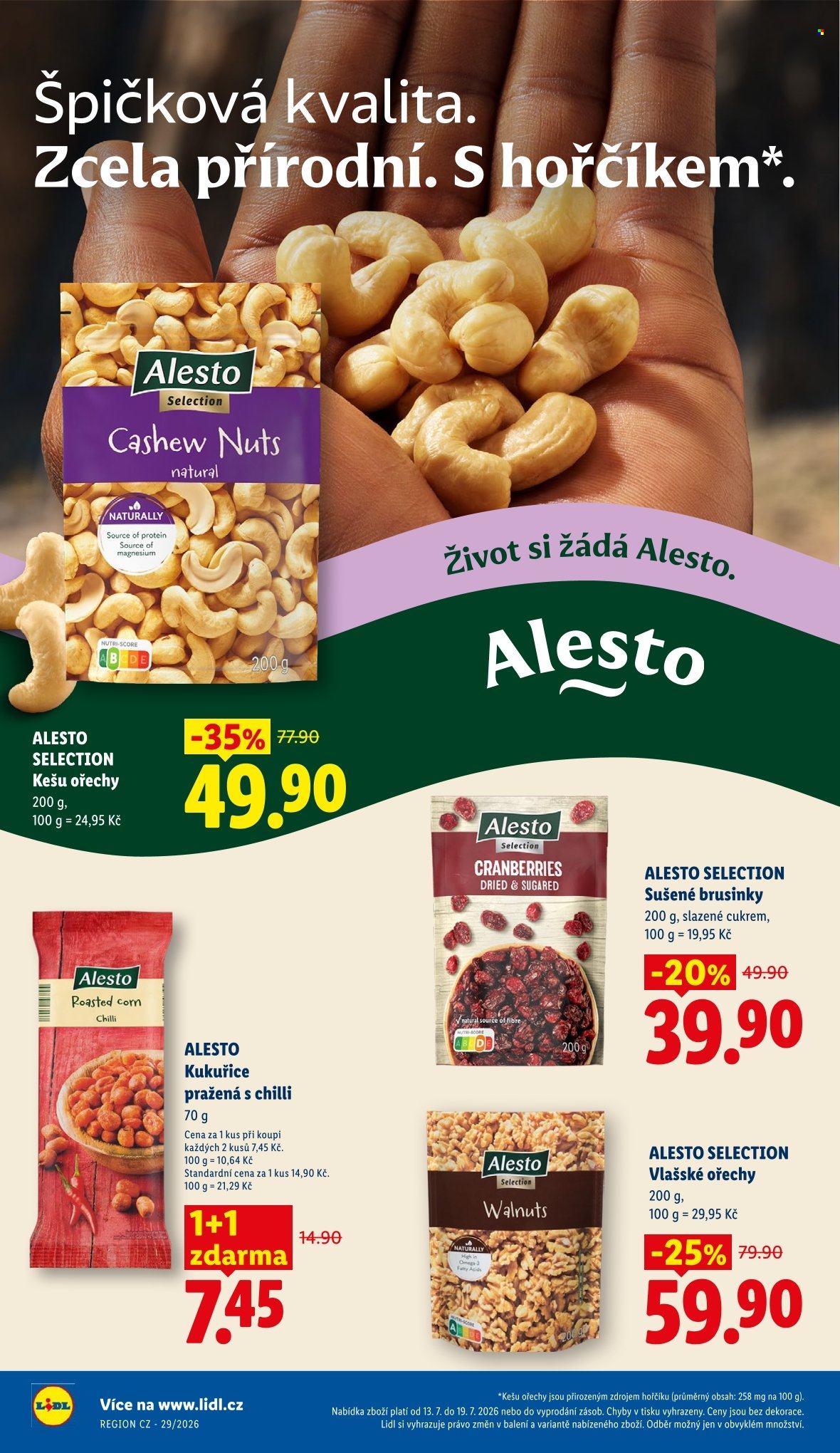 Leták Lidl - 13. 7. 2026 - 15. 7. 2026. Strana 3