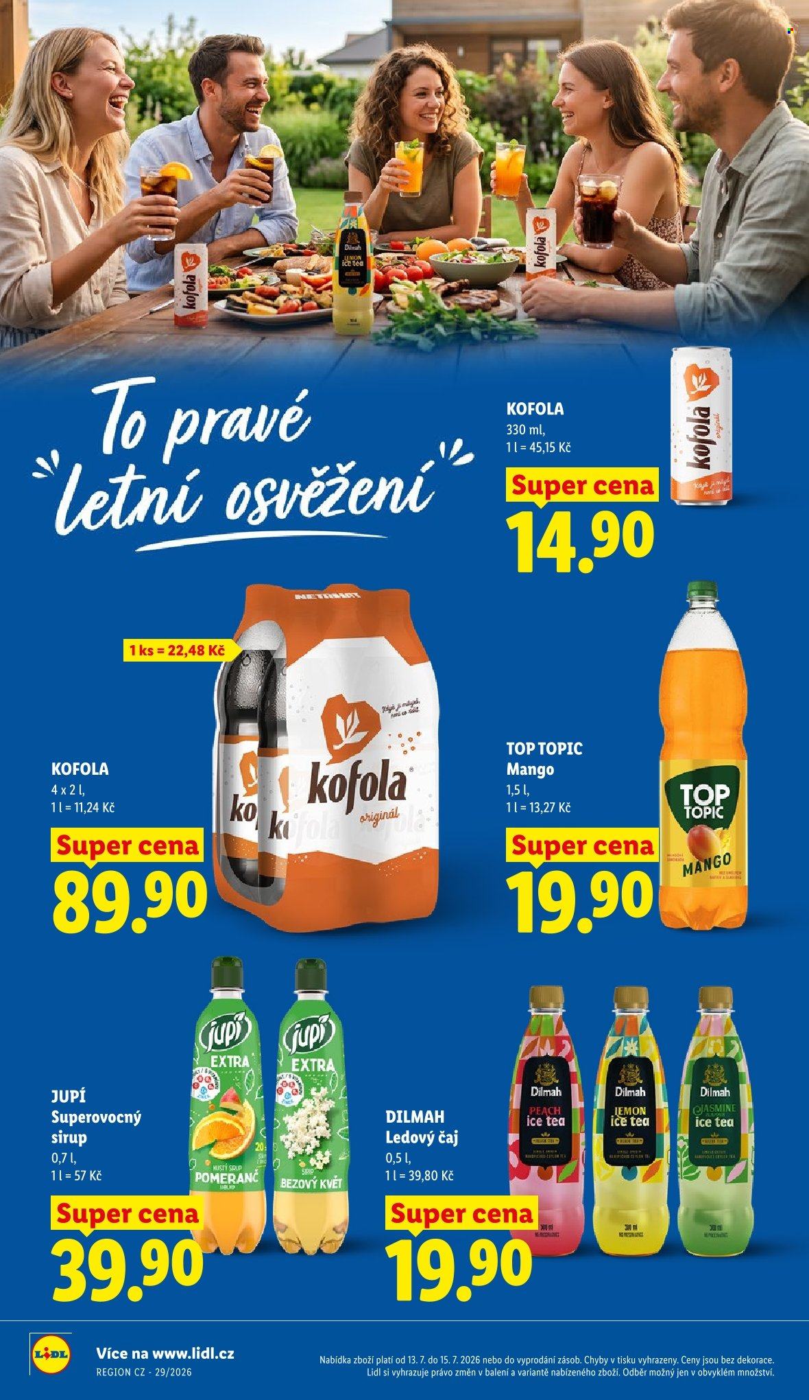 Leták Lidl - 13. 7. 2026 - 15. 7. 2026. Strana 26