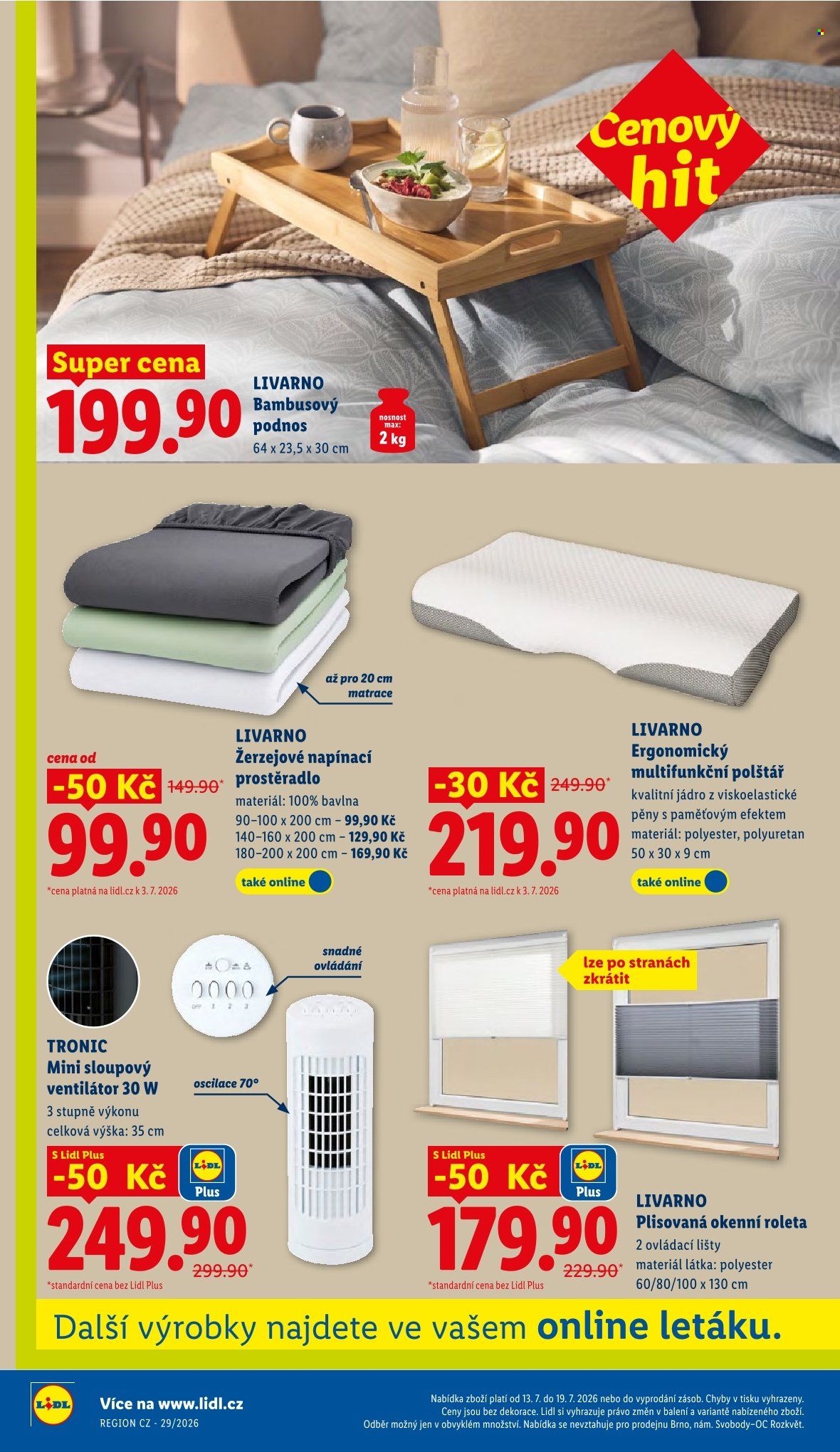 Leták Lidl - 13. 7. 2026 - 15. 7. 2026. Strana 34