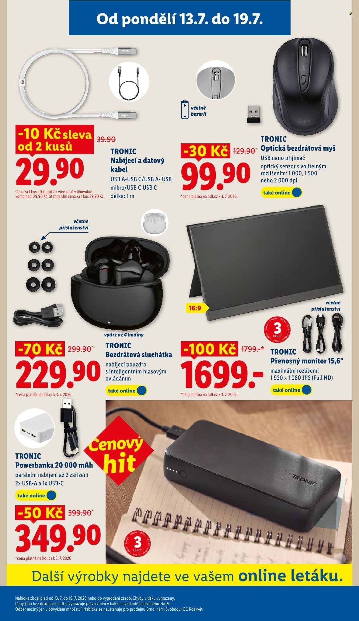Leták Lidl - 13. 7. 2026 - 15. 7. 2026. Strana 39