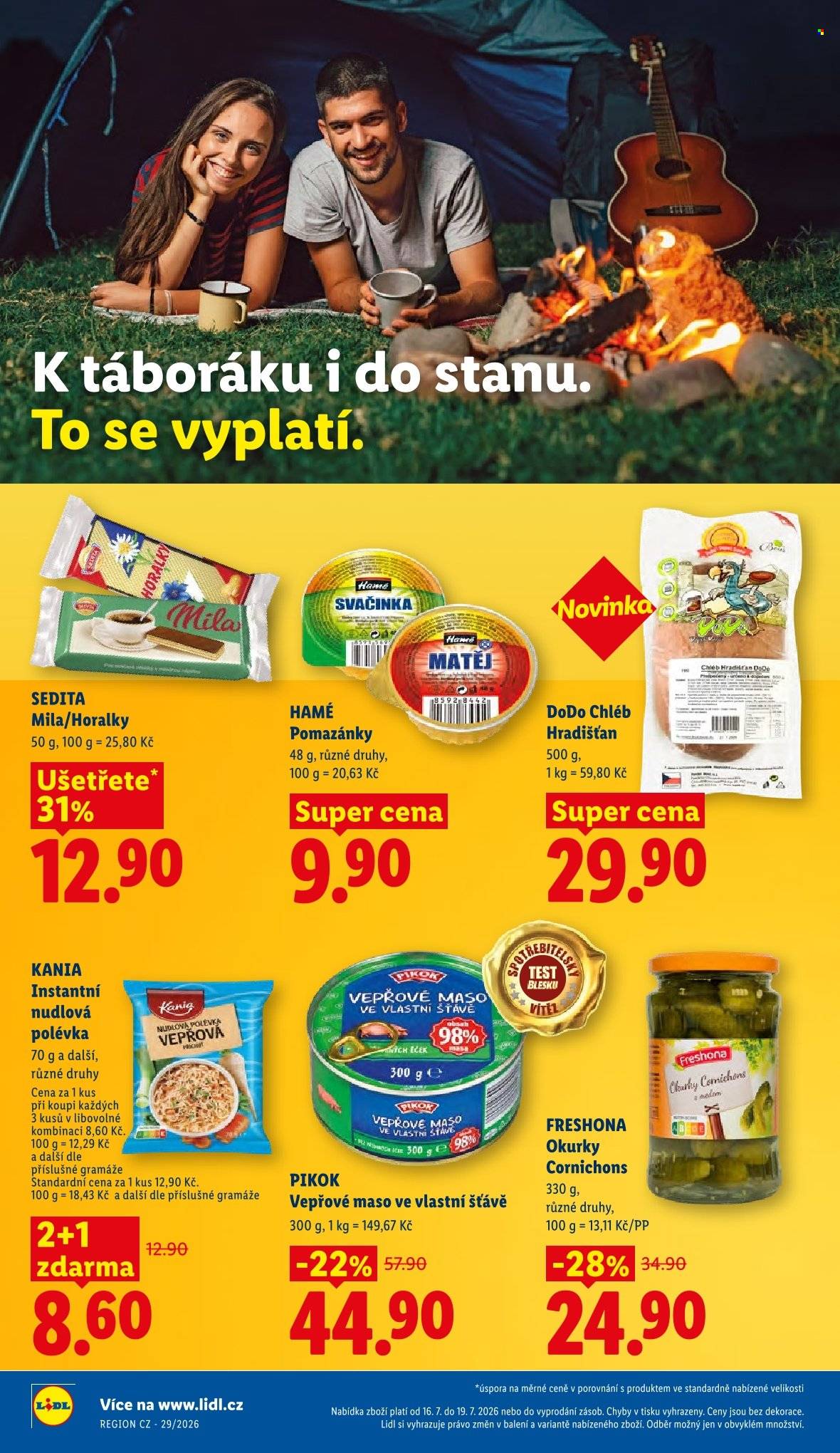 Leták Lidl - 16. 7. 2026 - 19. 7. 2026. Strana 24