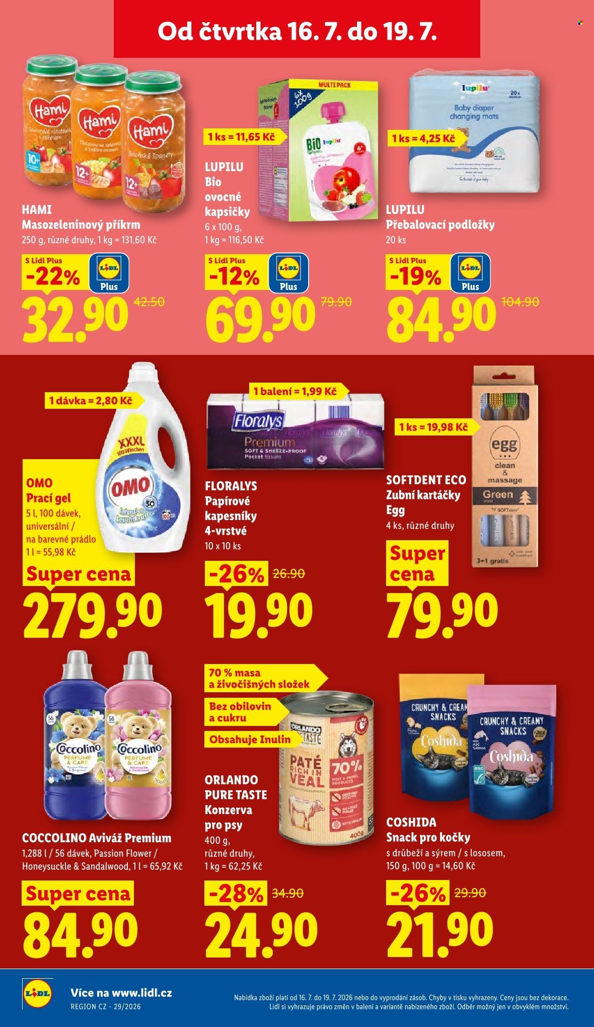 Leták Lidl - 16. 7. 2026 - 19. 7. 2026. Strana 30