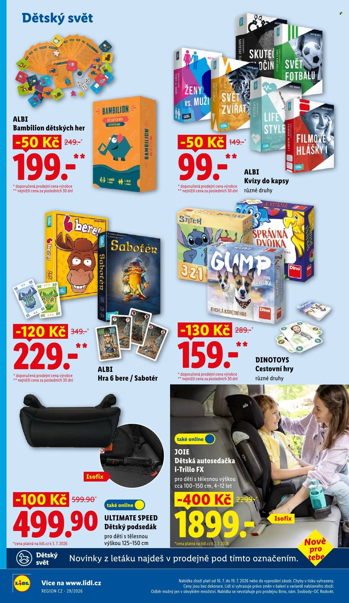 Leták Lidl - 16. 7. 2026 - 19. 7. 2026. Strana 36