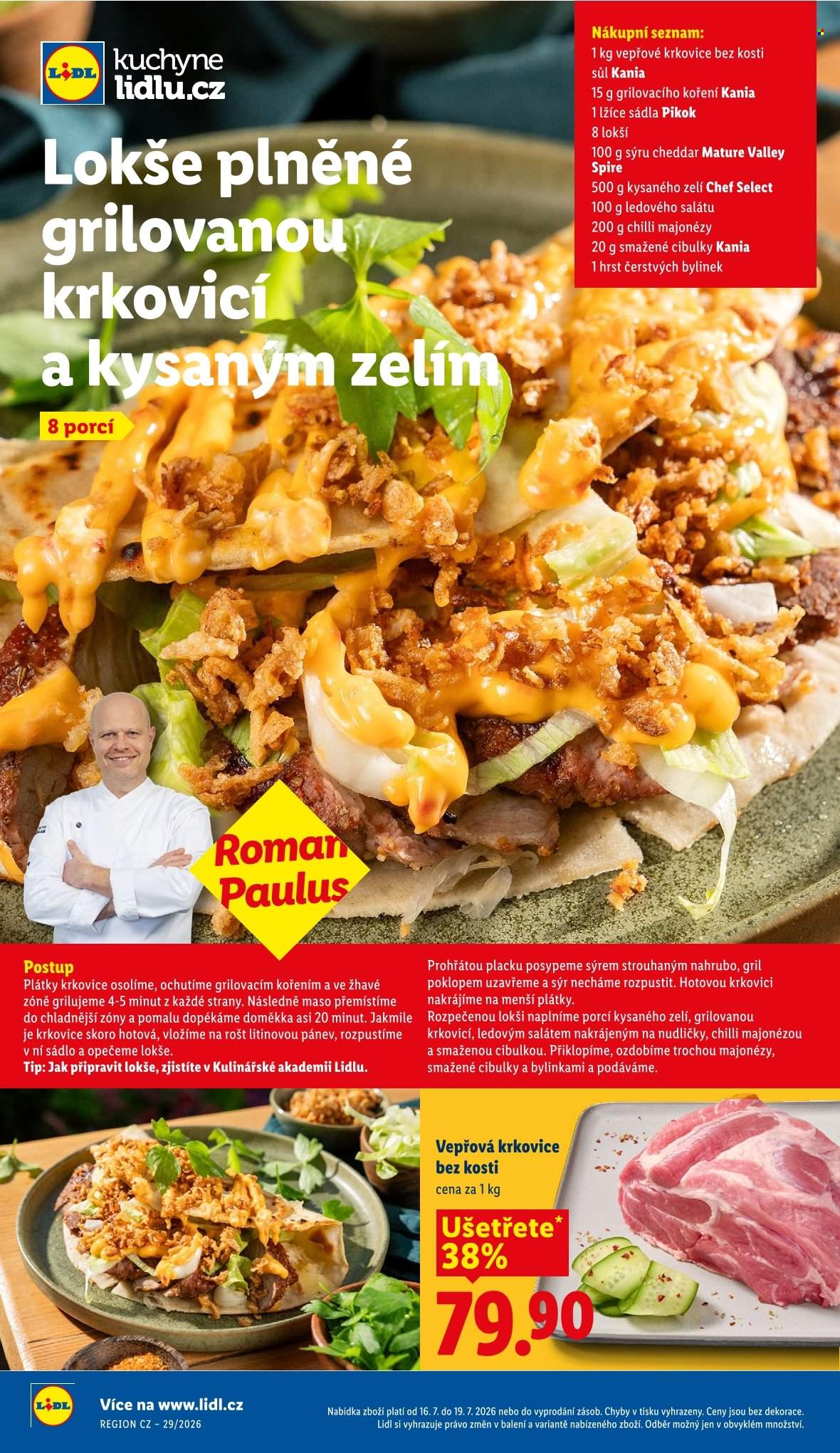 Leták Lidl - 16. 7. 2026 - 19. 7. 2026. Strana 46