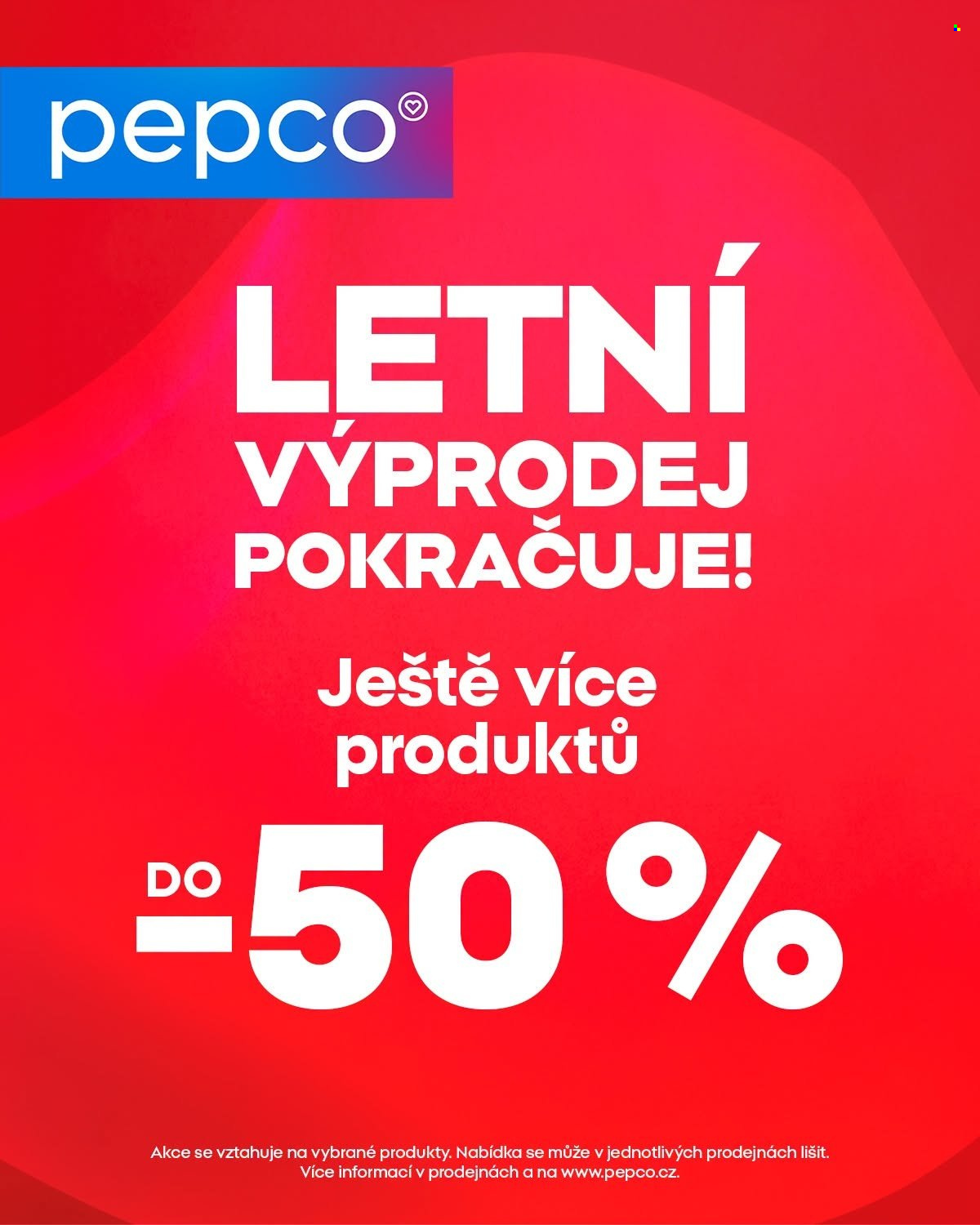 Leták PEPCO. Strana 1