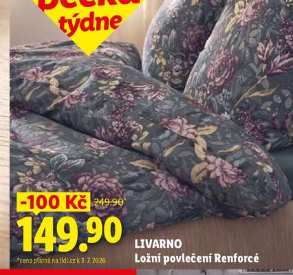 Livarno Ložní povlečení Renforcé
