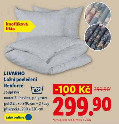 Livarno Ložní povlečení Renforcé
