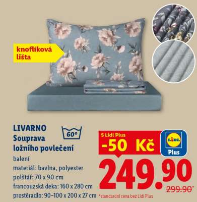 LIVARNO Souprava ložního povlečení