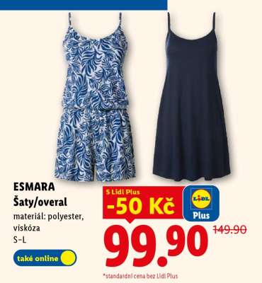 ESMARA Šaty/overal