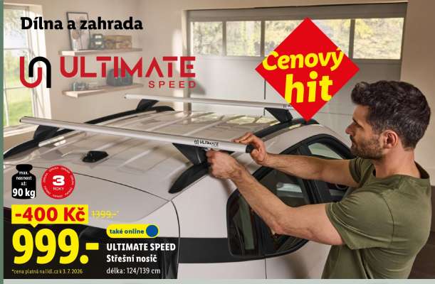 ULTIMATE SPEED Střešní nosič