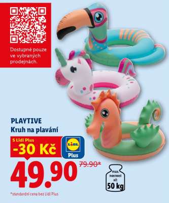 PLAYTIVE KRUH NA PLAVÁNÍ