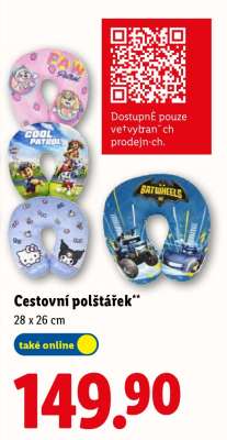 Cestovní polštářek