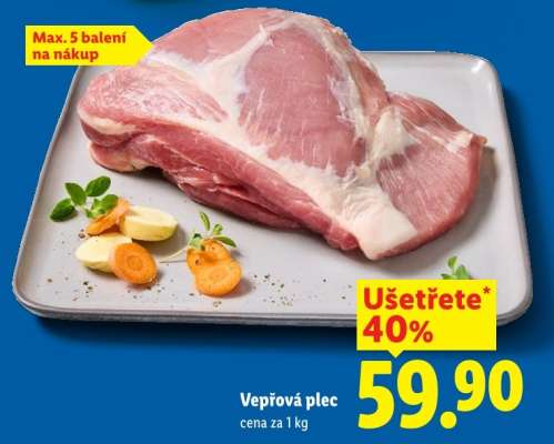 VEPŘOVÁ PLEC*