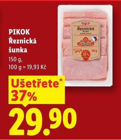PIKOK Řeznická šunka