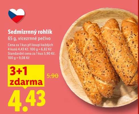 Sedmizrnný rohlík*
