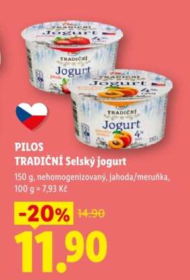 PILOS TRADIČNÍ Selský jogurt