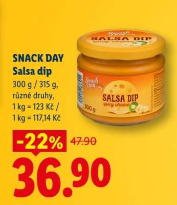 SNACK DAY Salsa dip