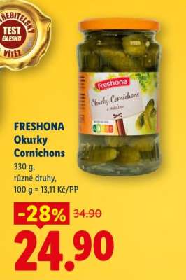 Freshona Okurky Cornichons