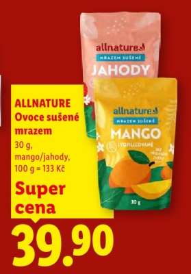 allnature Ovoce sušené mrazem