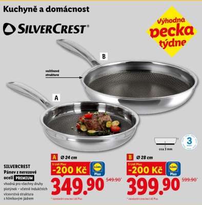 SILVERCREST Pánev z nerezové oceli PREMIUM A Ø 24 cm