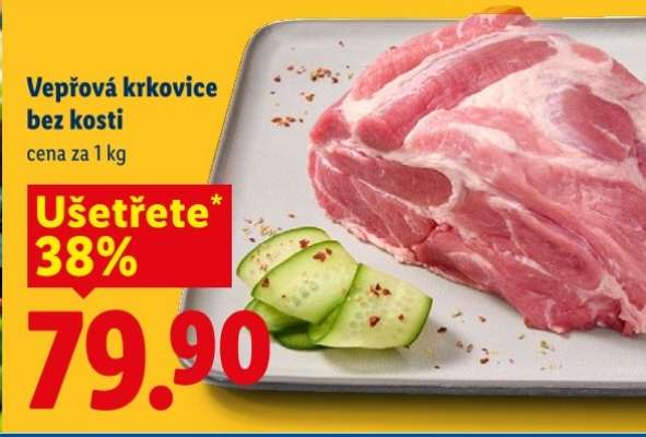 Vepřová krkovice bez kosti