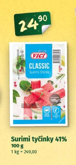 VICI CLASSIC Surimi tyčinky 41%