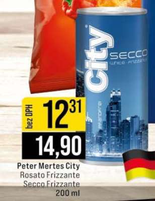 Peter Mertes City Rosato Frizzante Secco Frizzante