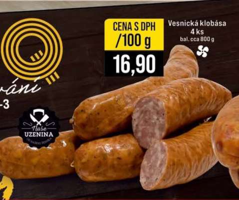 Vesnická klobása
