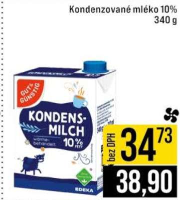 Kondenzované mléko 10%