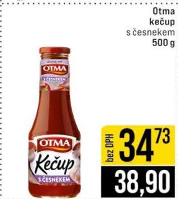 OTMA KEČUP S ČESNEKEM