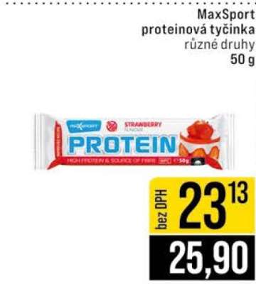 Maxsport Proteinová tyčinka