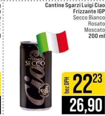 Cantine Sgarzi Luigi Ciao Frizzante IGP