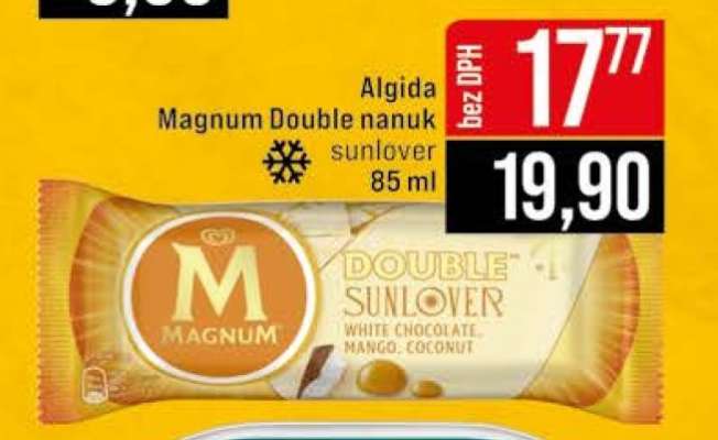 Algida Magnum Double nanuk sunlover