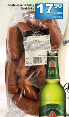 KOSTELECKÉ UZENINY ŠPEKÁČKY