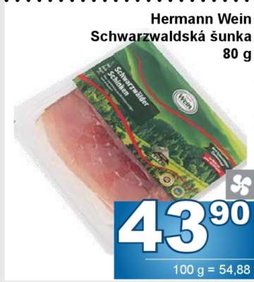 HERMANN WEIN Schwarzwaldská šunka