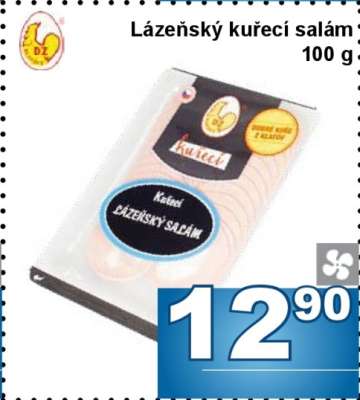 Lázeňský kuřecí salám