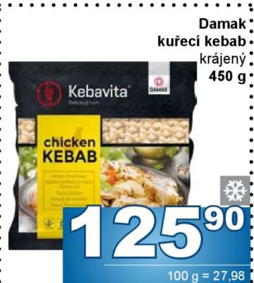 Damak Kuřecí kebab