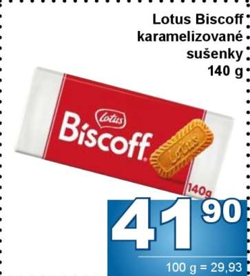 Lotus Biscoff Karamelizované sušenky