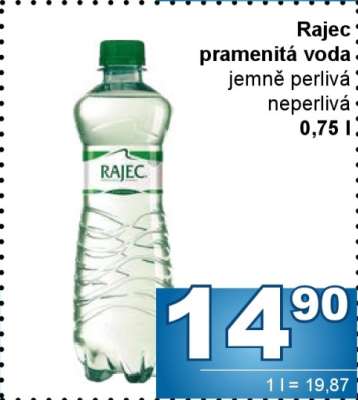 Rajec pramenitá voda