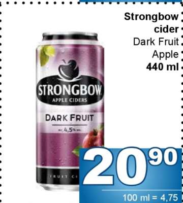 Strongbow cider