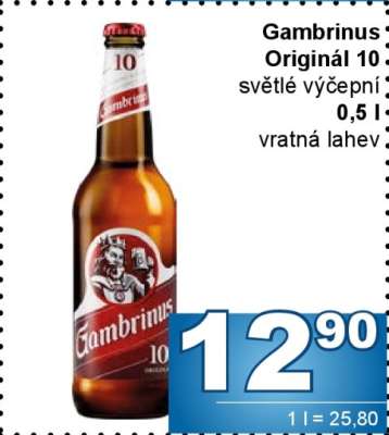 Gambrinus Originál 10