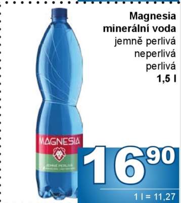 Magnesia minerální voda