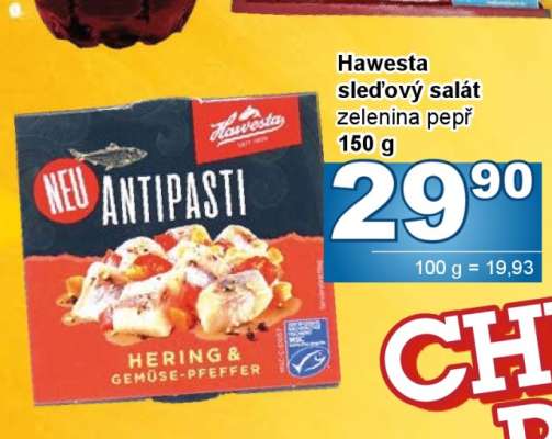 Hawesta sled'ový salát